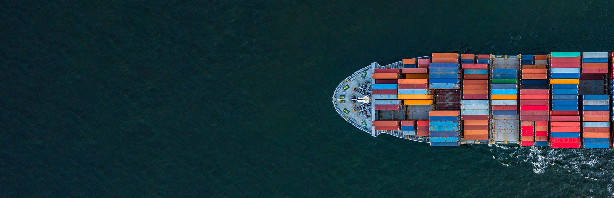 Image of a container ship