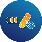 Mass spectrometry icon