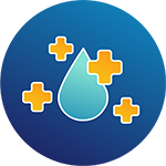 Water quality monitoring icon