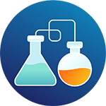 Experimental design and research techniques icon