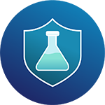 Laboratory safety icon