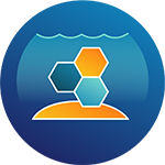 Marine geographic information systems icon