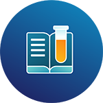 Laboratory testing techniques icon