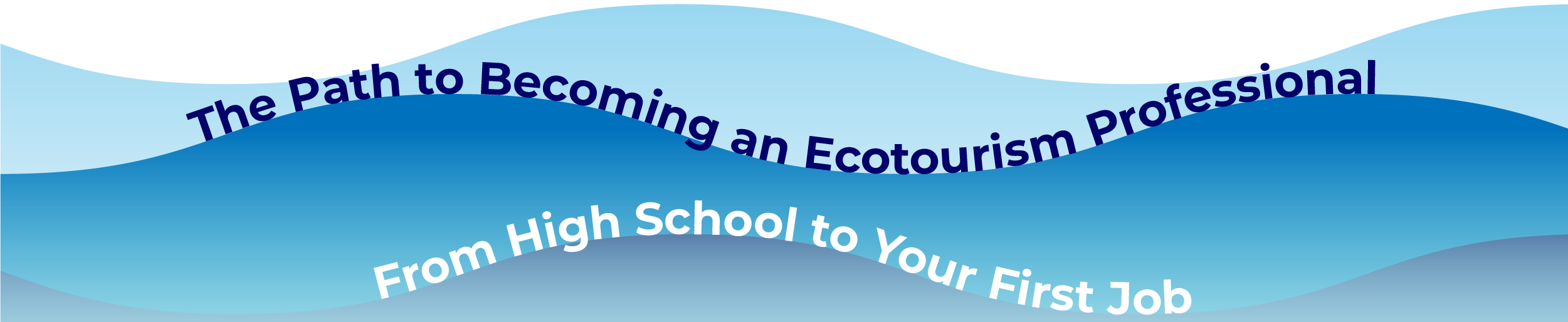The path to becoming an Ecotourism Professional