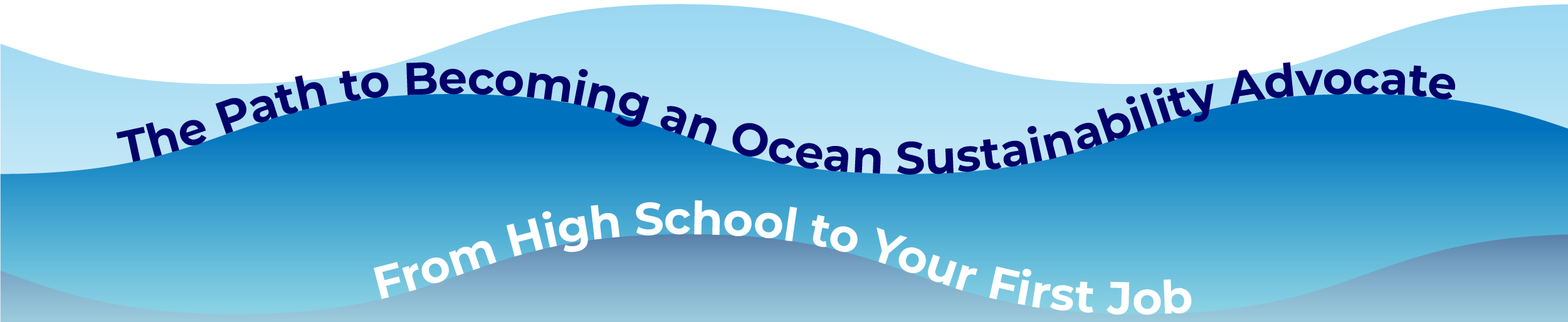 The path to becoming an Ocean Sustainability Advocate