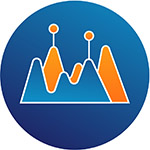 Probability and statistics icon