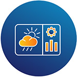 Systems evaluation icon