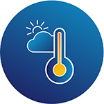 Meteorological instrumentation icon
